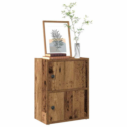 Libreria Legno Vecchio 40x24x52 cm in Legno Multistrato | homemem39