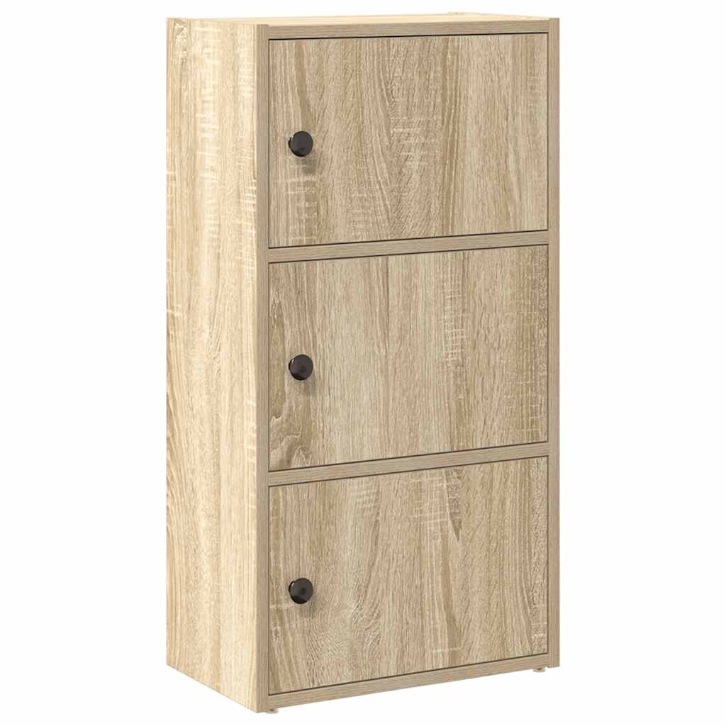 Libreria Rovere Sonoma 40x24x77 cm in Legno Multistrato | homemem39
