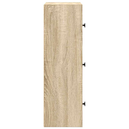 Libreria Rovere Sonoma 40x24x77 cm in Legno Multistrato | homemem39