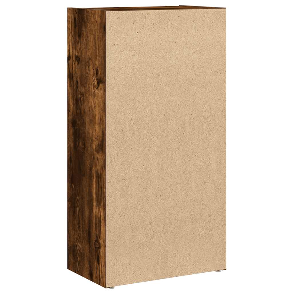 Libreria Rovere Fumo 40x24x77 cm in Legno Multistrato | homemem39