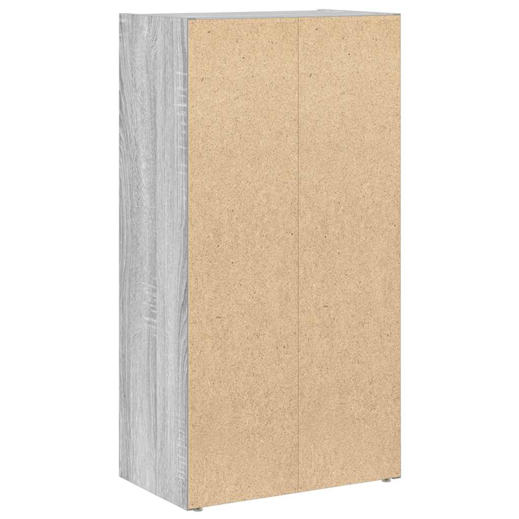 Libreria Grigio Sonoma 40x24x77 cm in Legno Multistrato | homemem39