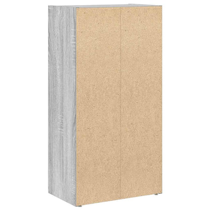 Libreria Grigio Sonoma 40x24x77 cm in Legno Multistrato | homemem39