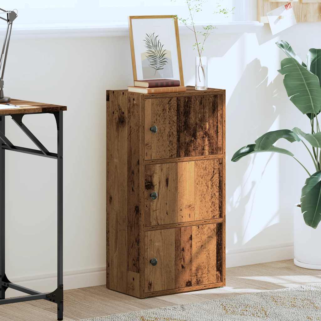Libreria Legno Vecchio 40x24x77 cm in Truciolato | homemem39
