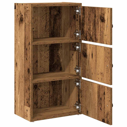 Libreria Legno Vecchio 40x24x77 cm in Truciolato | homemem39