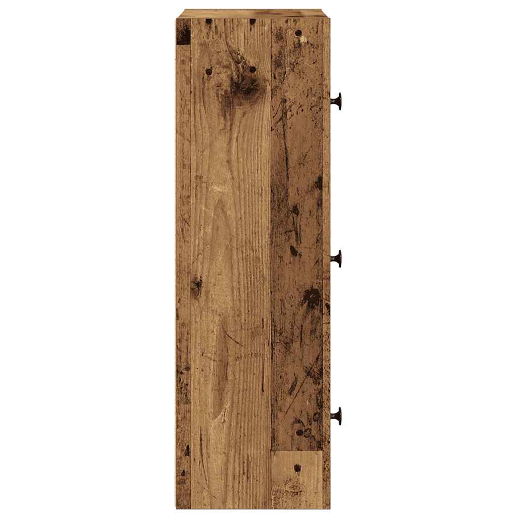 Libreria Legno Vecchio 40x24x77 cm in Truciolato | homemem39
