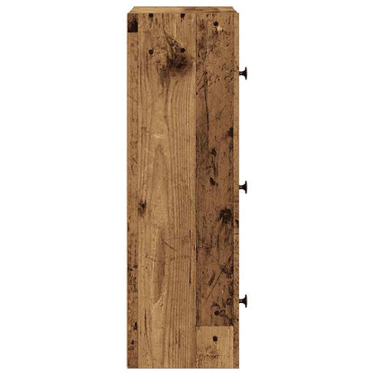 Libreria Legno Vecchio 40x24x77 cm in Truciolato | homemem39
