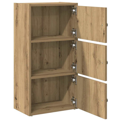 Libreria Rovere Artigianale 40x24x77 cm in Legno Multistrato | homemem39