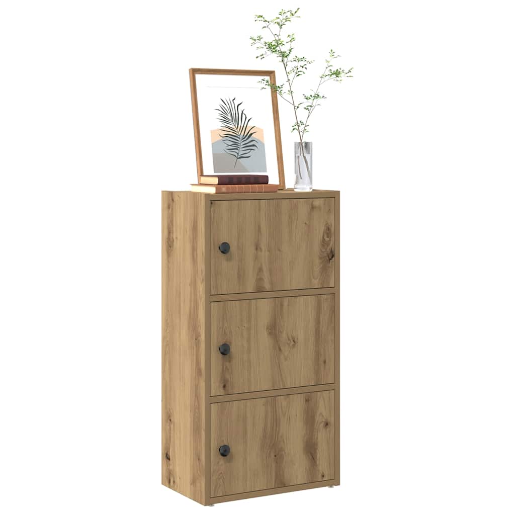 Libreria Rovere Artigianale 40x24x77 cm in Legno Multistrato | homemem39