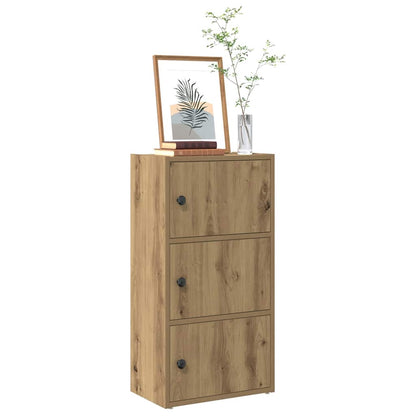 Libreria Rovere Artigianale 40x24x77 cm in Legno Multistrato | homemem39