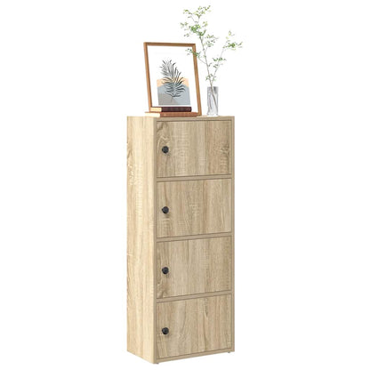 Libreria Rovere Sonoma 40x24x102 cm in Legno Multistrato | homemem39