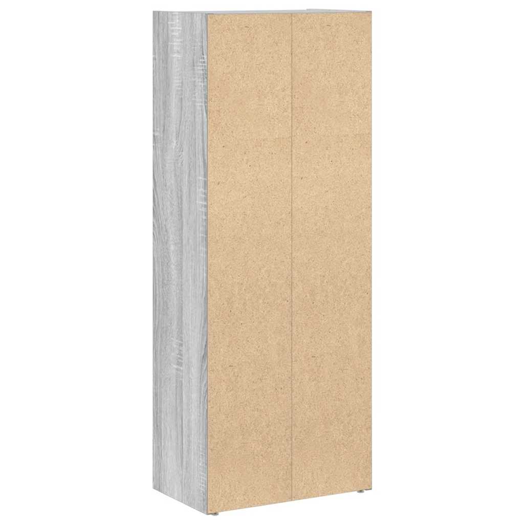 Libreria Grigio Sonoma 40x24x102 cm in Legno Multistrato | homemem39