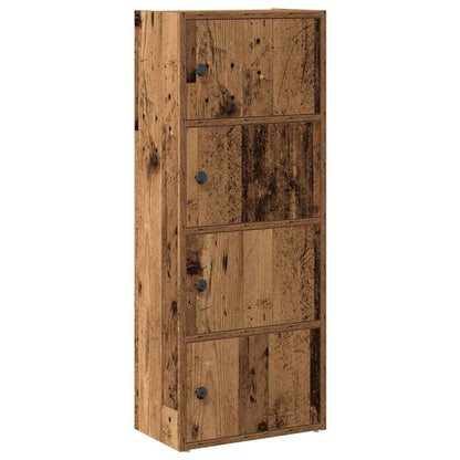 Libreria Legno Vecchio 40x24x102 cm in Legno Multistrato | homemem39