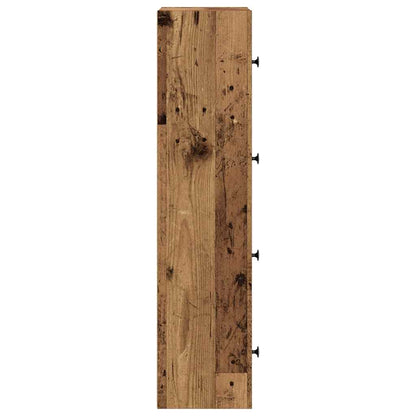 Libreria Legno Vecchio 40x24x102 cm in Legno Multistrato | homemem39