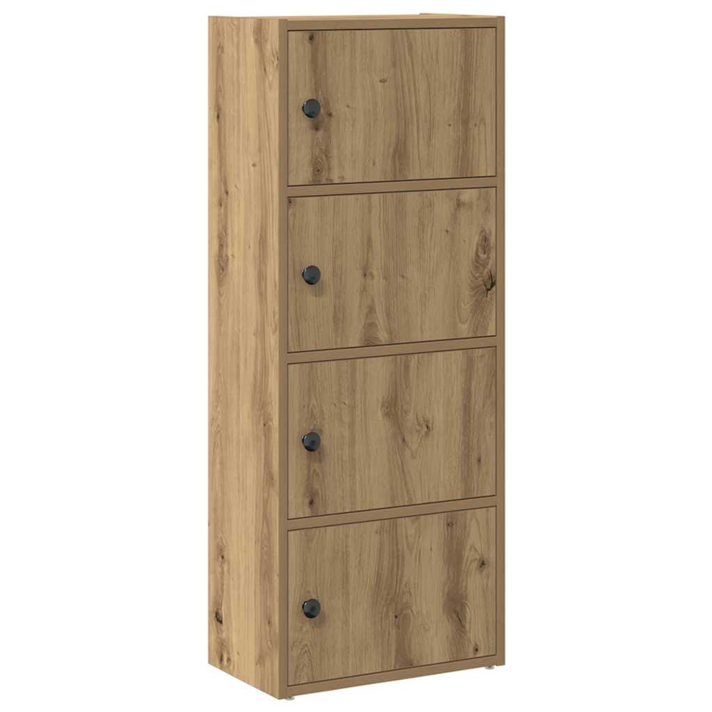 Libreria Rovere Artigianale 40x24x102 cm in Legno Multistrato | homemem39