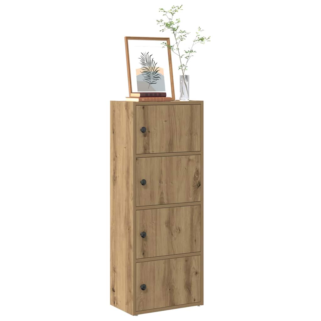 Libreria Rovere Artigianale 40x24x102 cm in Legno Multistrato | homemem39