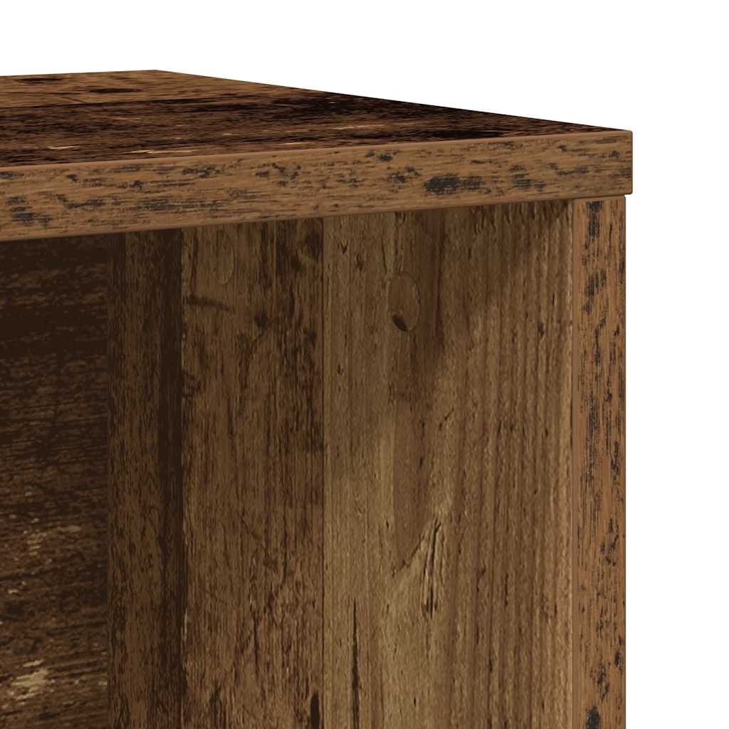 Libreria Legno Vecchio 60x24x76,5 cm in Legno Multistrato | homemem39