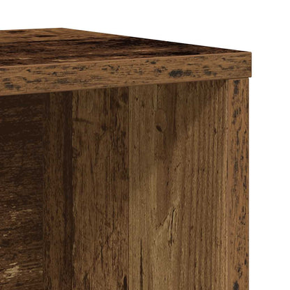 Libreria Legno Vecchio 60x24x76,5 cm in Legno Multistrato | homemem39
