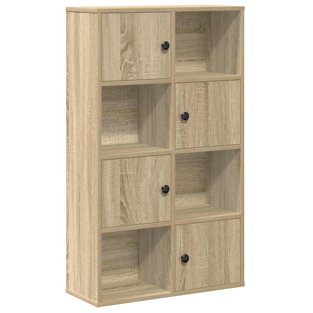 Libreria Rovere Sonoma 60x24x101,5 cm in Legno Multistrato | homemem39