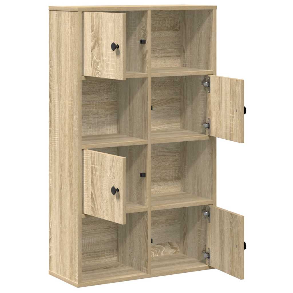 Libreria Rovere Sonoma 60x24x101,5 cm in Legno Multistrato | homemem39