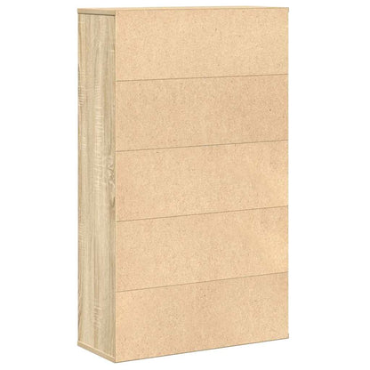 Libreria Rovere Sonoma 60x24x101,5 cm in Legno Multistrato | homemem39
