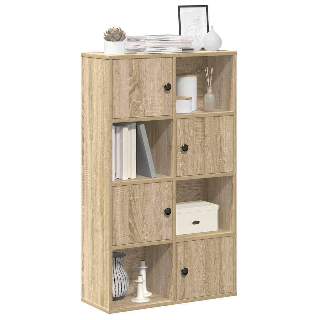 Libreria Rovere Sonoma 60x24x101,5 cm in Legno Multistrato | homemem39