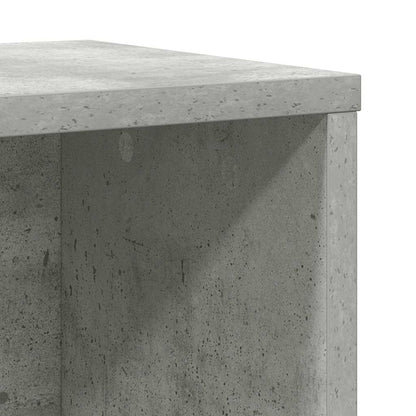 Libreria Grigio Cemento 60x24x101,5 cm in Legno Multistrato | homemem39