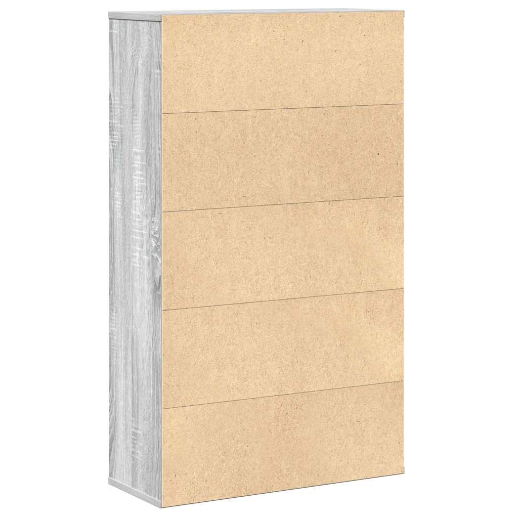 Libreria Grigio Sonoma 60x24x101,5 cm in Truciolato | homemem39