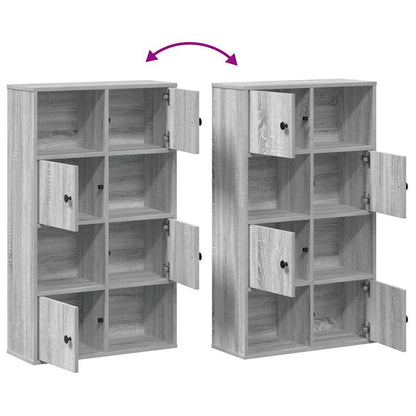 Libreria Grigio Sonoma 60x24x101,5 cm in Truciolato | homemem39