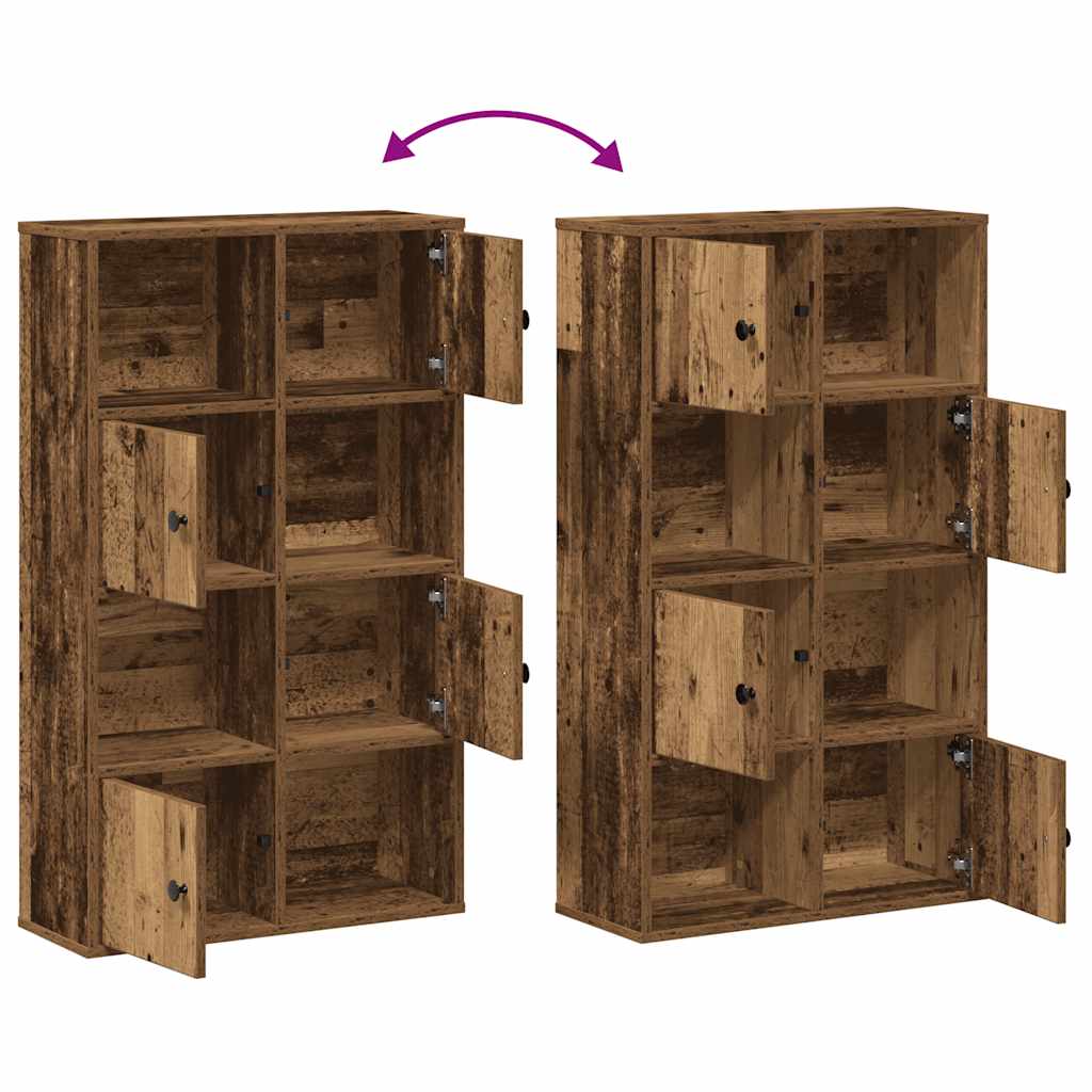 Libreria Legno Vecchio 60x24x101,5 cm in Truciolato | homemem39