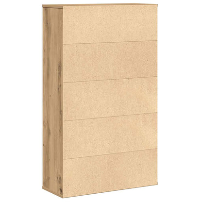 Libreria Rovere Artigianale 60x24x101,5 cm in Legno Multistrato | homemem39