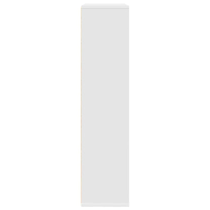 Libreria Bianca 89x24x101,5 cm in Legno Multistrato | homemem39