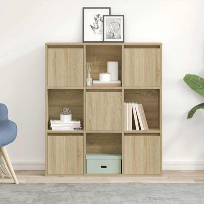Libreria Rovere Sonoma 89x24x101,5 cm in Legno Multistrato | homemem39