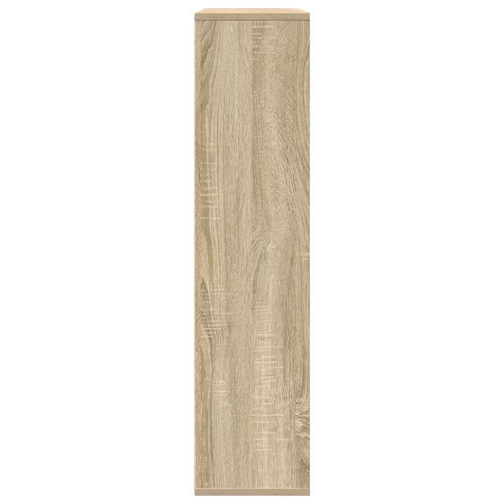 Libreria Rovere Sonoma 89x24x101,5 cm in Legno Multistrato | homemem39