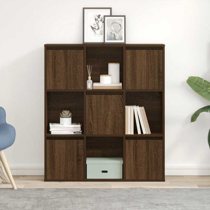 Libreria Rovere Marrone 89x24x101,5 cm in Legno Multistrato | homemem39