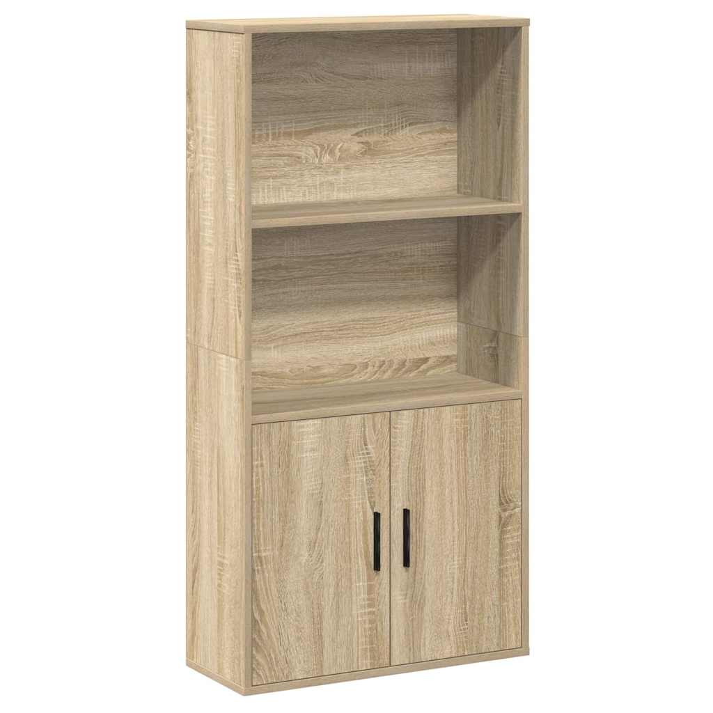 Libreria Rovere Sonoma 60x24x120 cm in Legno Multistrato | homemem39