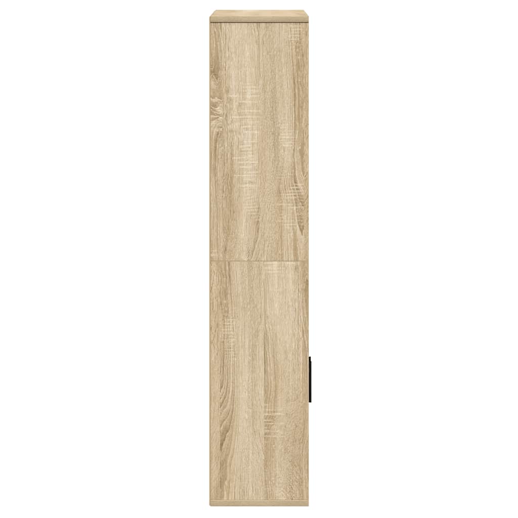 Libreria Rovere Sonoma 60x24x120 cm in Legno Multistrato | homemem39