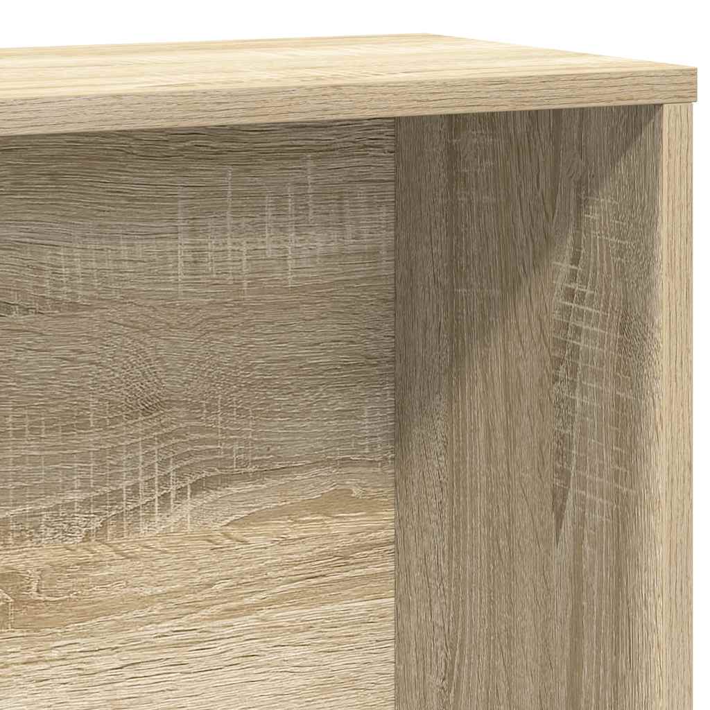 Libreria Rovere Sonoma 60x24x120 cm in Legno Multistrato | homemem39