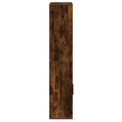 Libreria Rovere Fumo 60x24x120 cm in Truciolato | homemem39