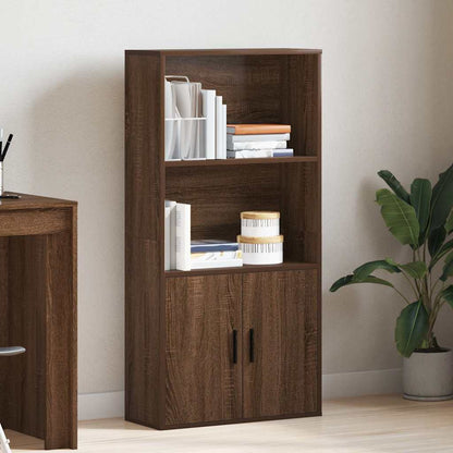 Libreria Rovere Marrone 60x24x120 cm in Legno Multistrato | homemem39