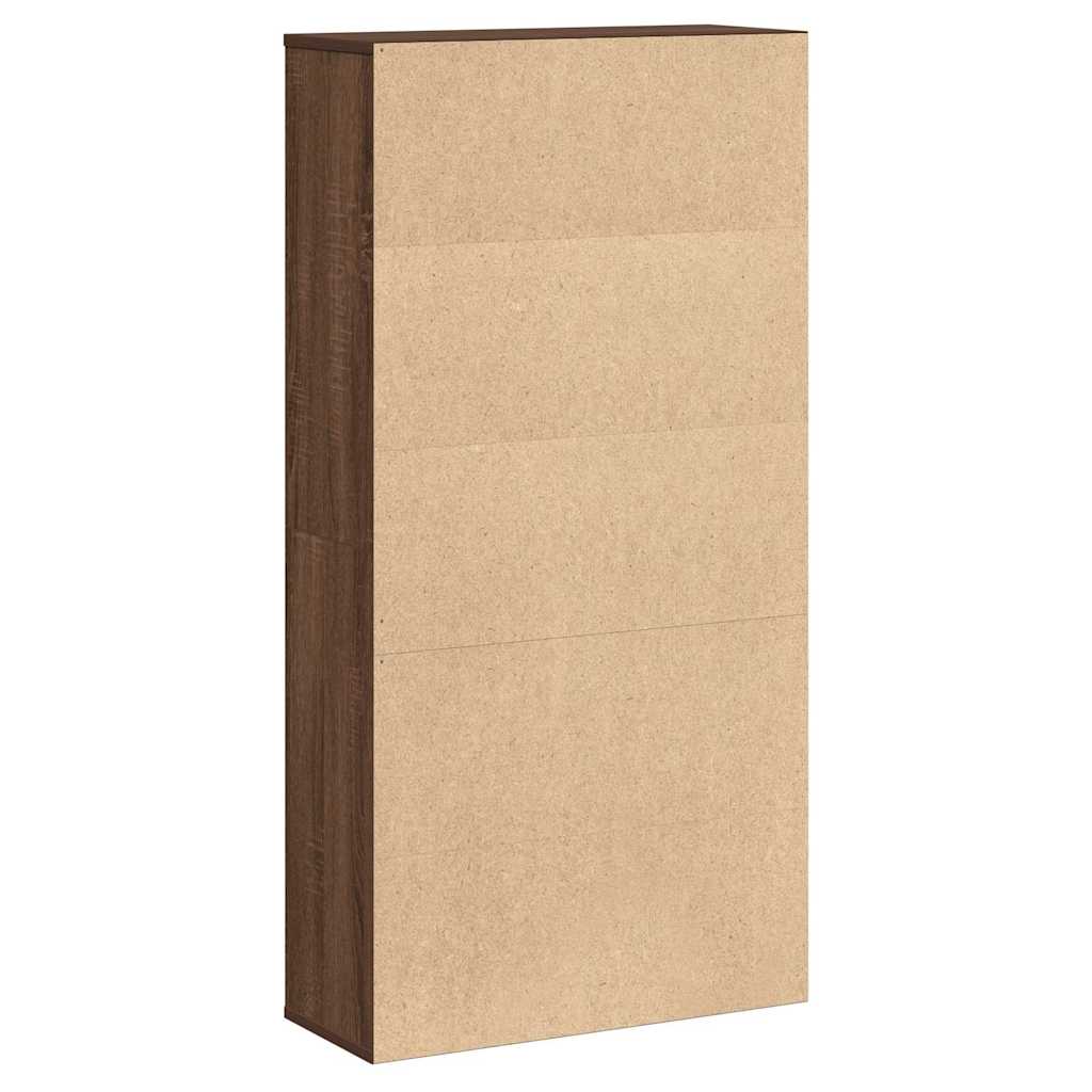 Libreria Rovere Marrone 60x24x120 cm in Legno Multistrato | homemem39