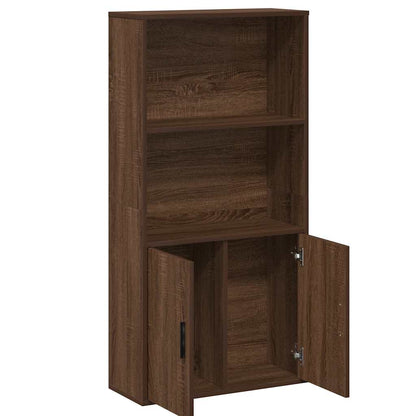 Libreria Rovere Marrone 60x24x120 cm in Legno Multistrato | homemem39