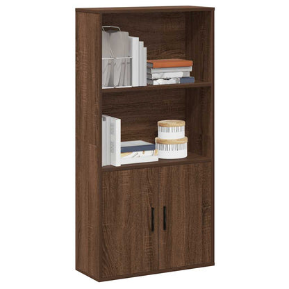 Libreria Rovere Marrone 60x24x120 cm in Legno Multistrato | homemem39