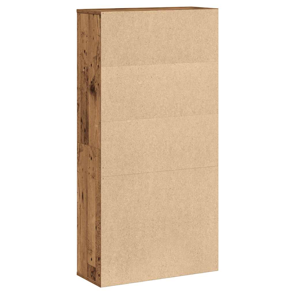 Libreria Legno Vecchio 60x24x120 cm in Legno Multistrato | homemem39