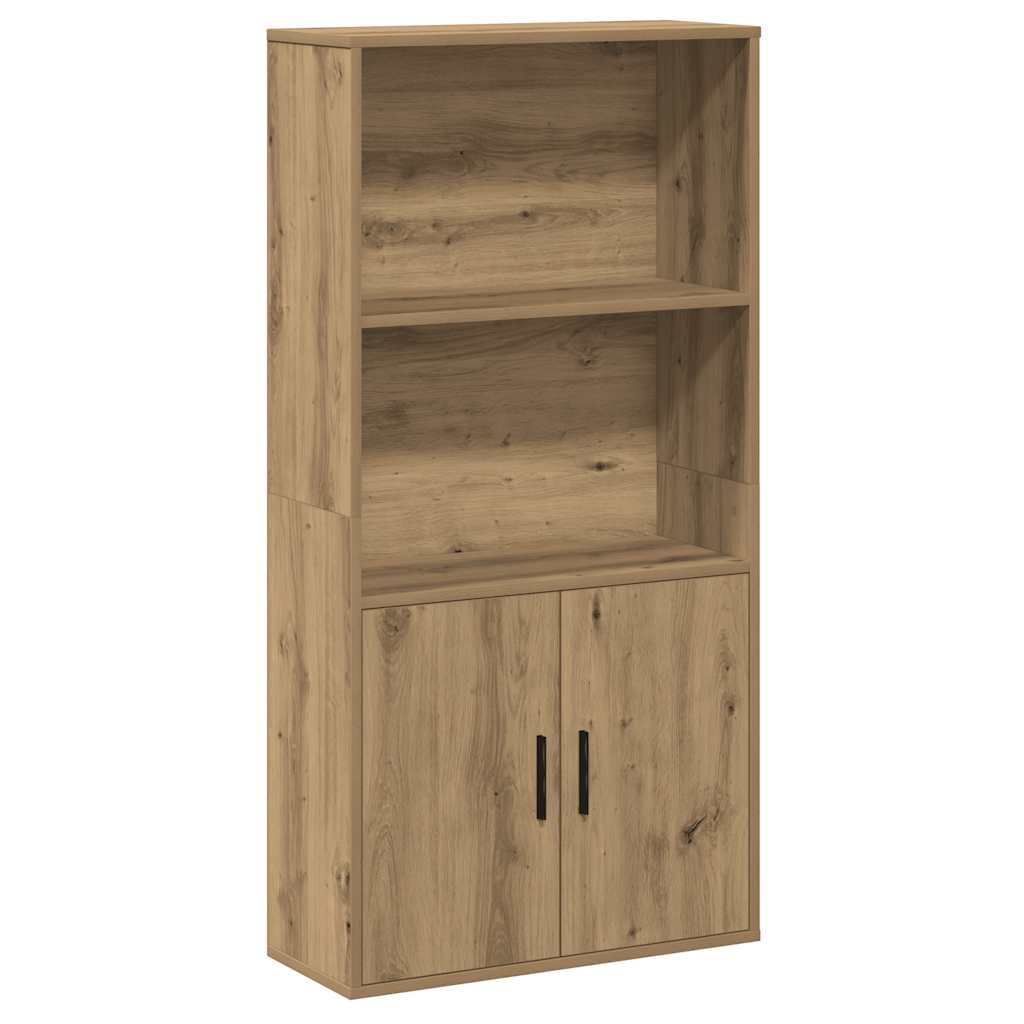 Libreria Rovere Artigianale 60x24x120 cm in Truciolato | homemem39