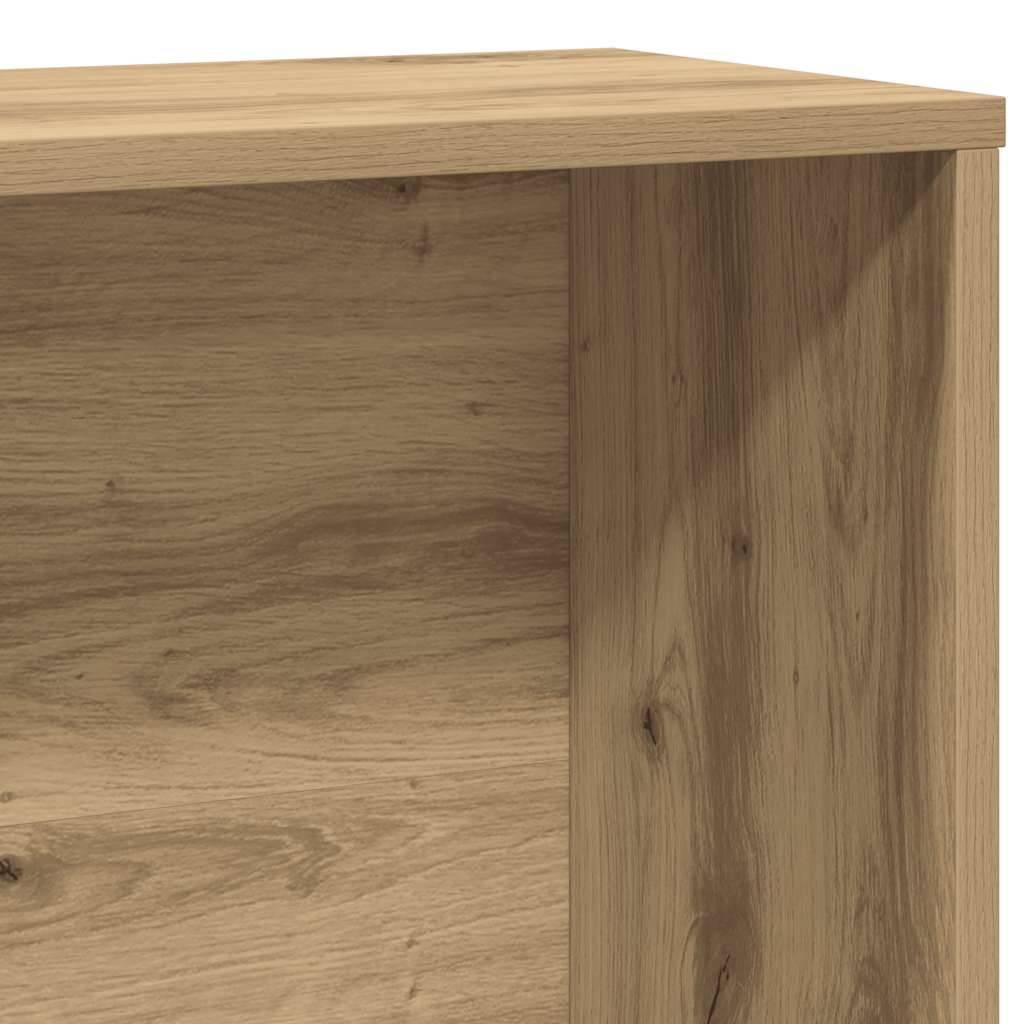 Libreria Rovere Artigianale 60x24x120 cm in Truciolato | homemem39
