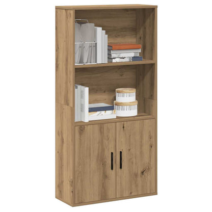 Libreria Rovere Artigianale 60x24x120 cm in Truciolato | homemem39