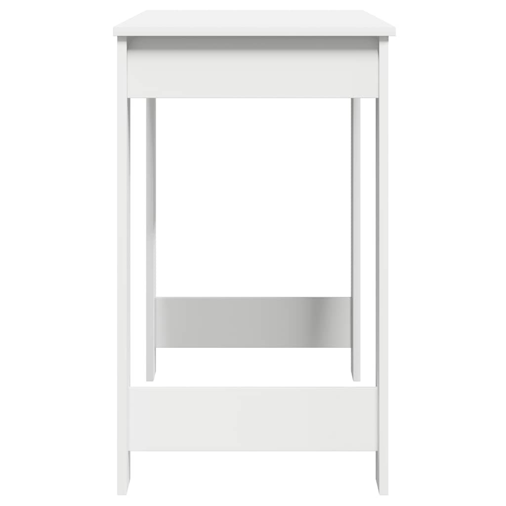 Scrivania Bianca 100x45x75 cm in Legno Multistrato | homemem39