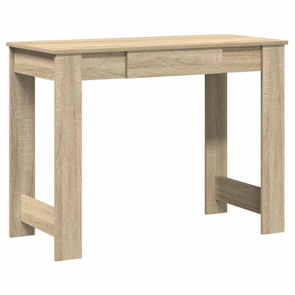 Scrivania Rovere Sonoma 100x45x75 cm in Legno Multistrato | homemem39