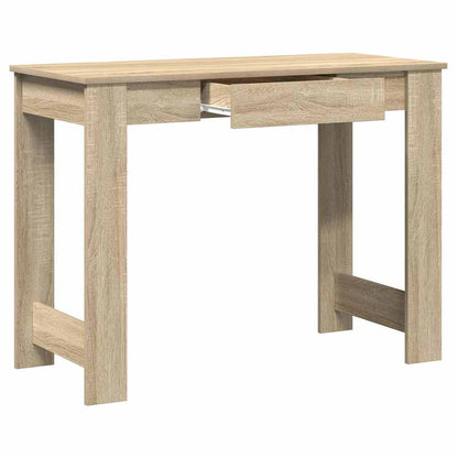 Scrivania Rovere Sonoma 100x45x75 cm in Legno Multistrato