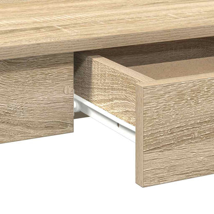 Scrivania Rovere Sonoma 100x45x75 cm in Legno Multistrato - homemem39